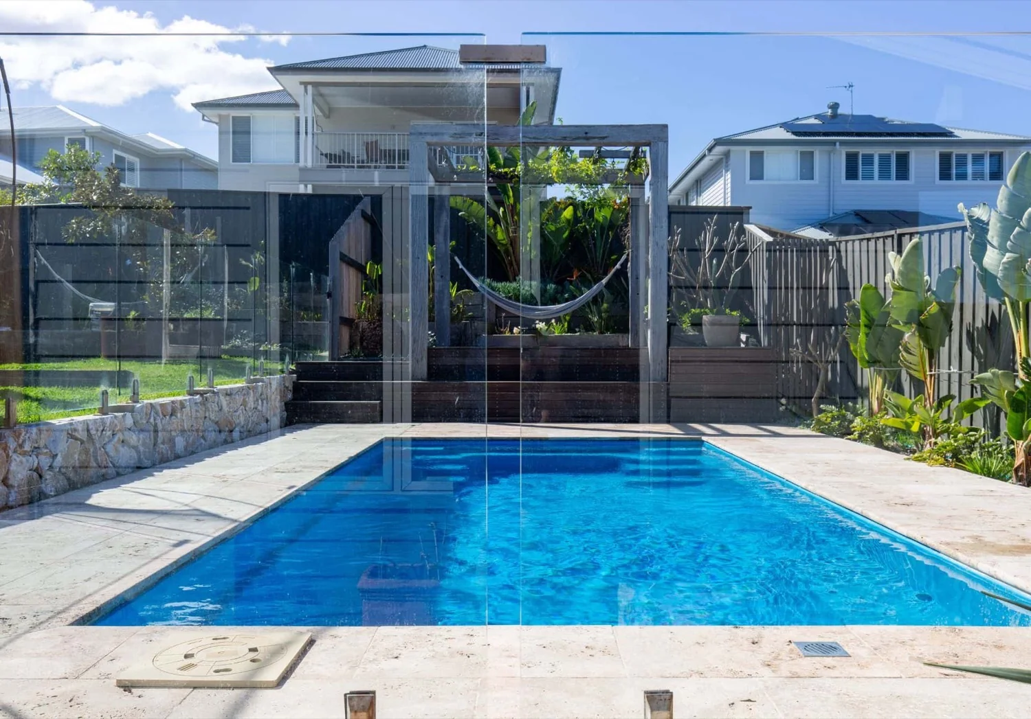 A Nova fibreglass pool