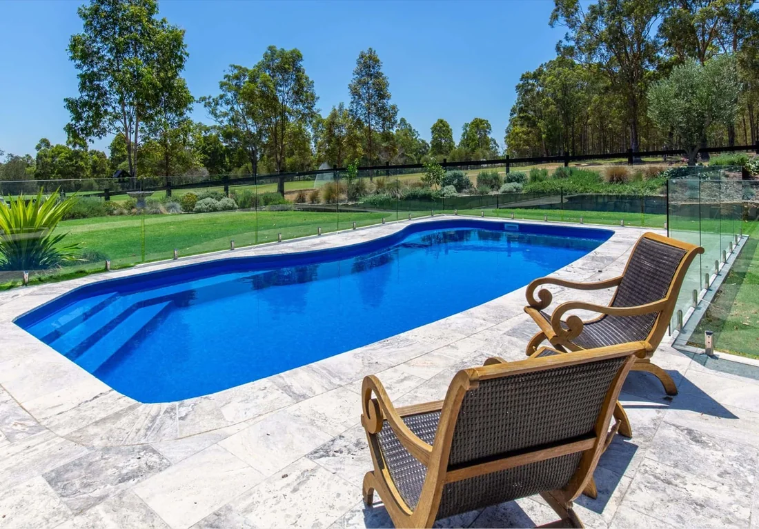 Belmont fibreglass pool