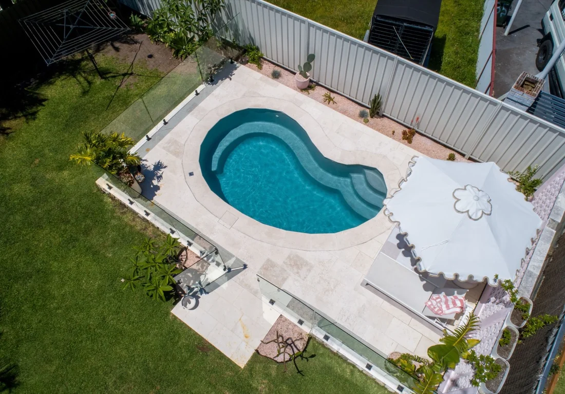 Hamilton fibreglass pool