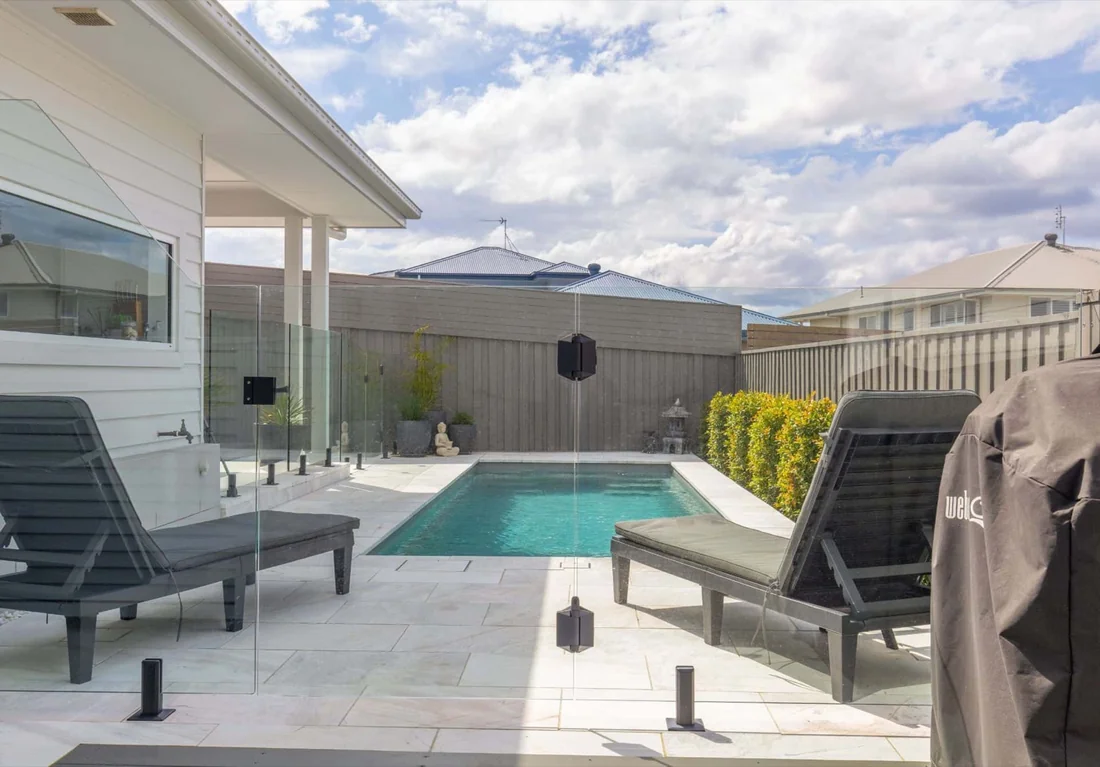 Majestic fibreglass pool