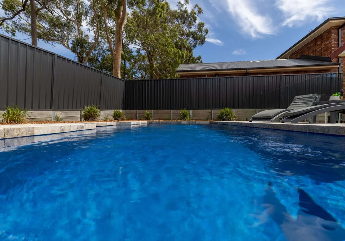 Oasis fibreglass pool